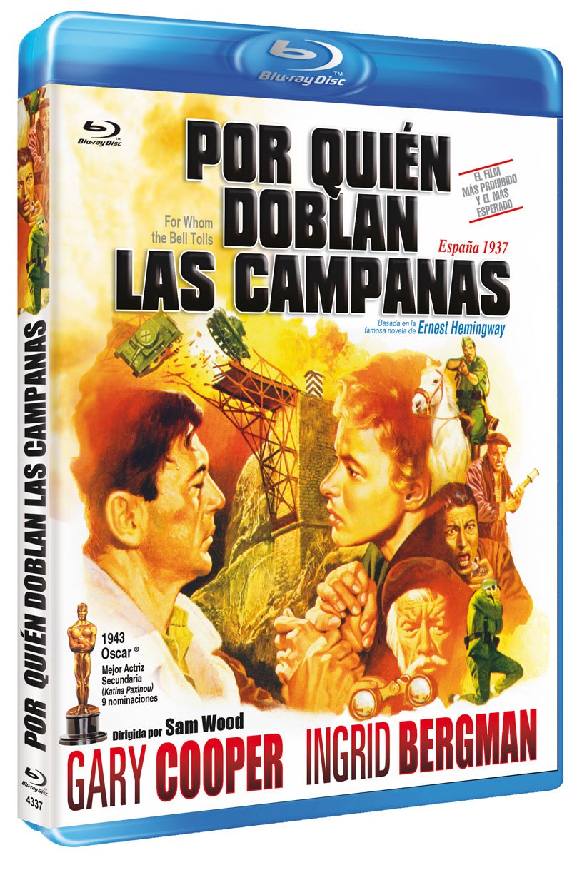 Por Quién Doblan Las Campanas BD 1943 for Whom The Bell Tolls dvd