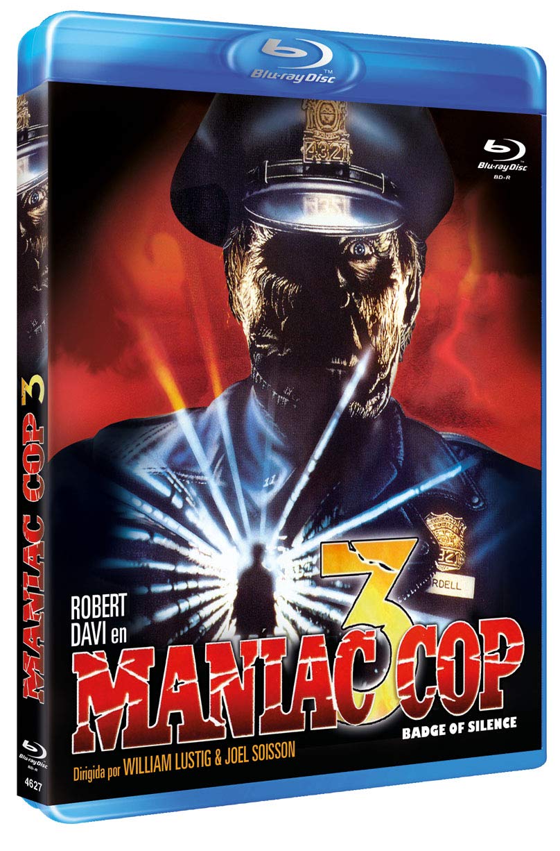 3 BD 1993 Maniac Cop III: Badge of Silence dvd