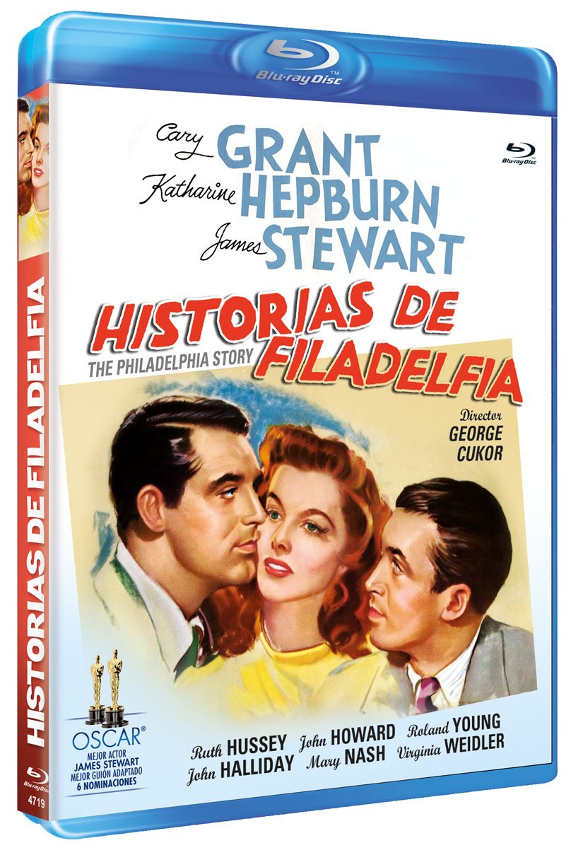 Die Nacht vor der Hochzeit The Philadelphia Story Blu ray Historias de Filadelfia (Deustch Tonspur) Cary Grant Katharine Hepburn James Stewart Movies