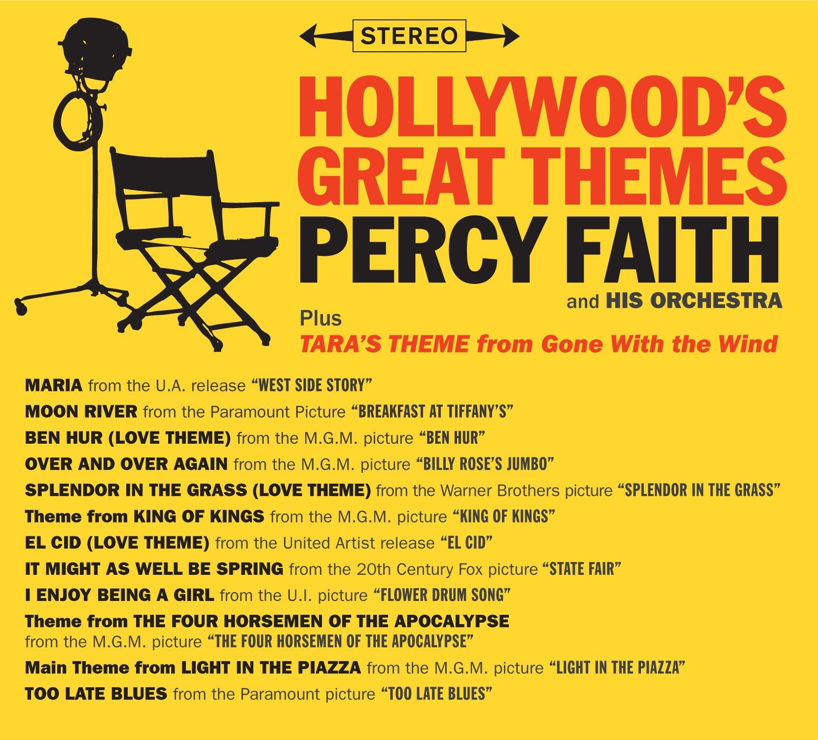 Hollywood's Great Thems+Tara's Theme From Jazz