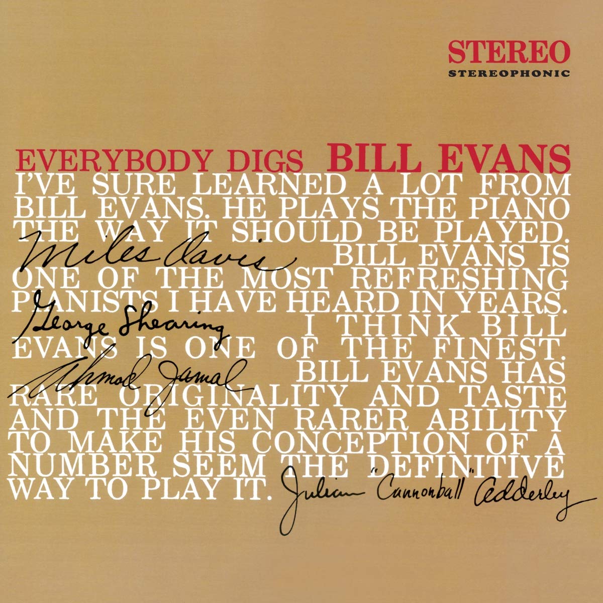 Everybody Digs Bill Evans (Ltd.180g Farbiges Vinyl) Jazz
