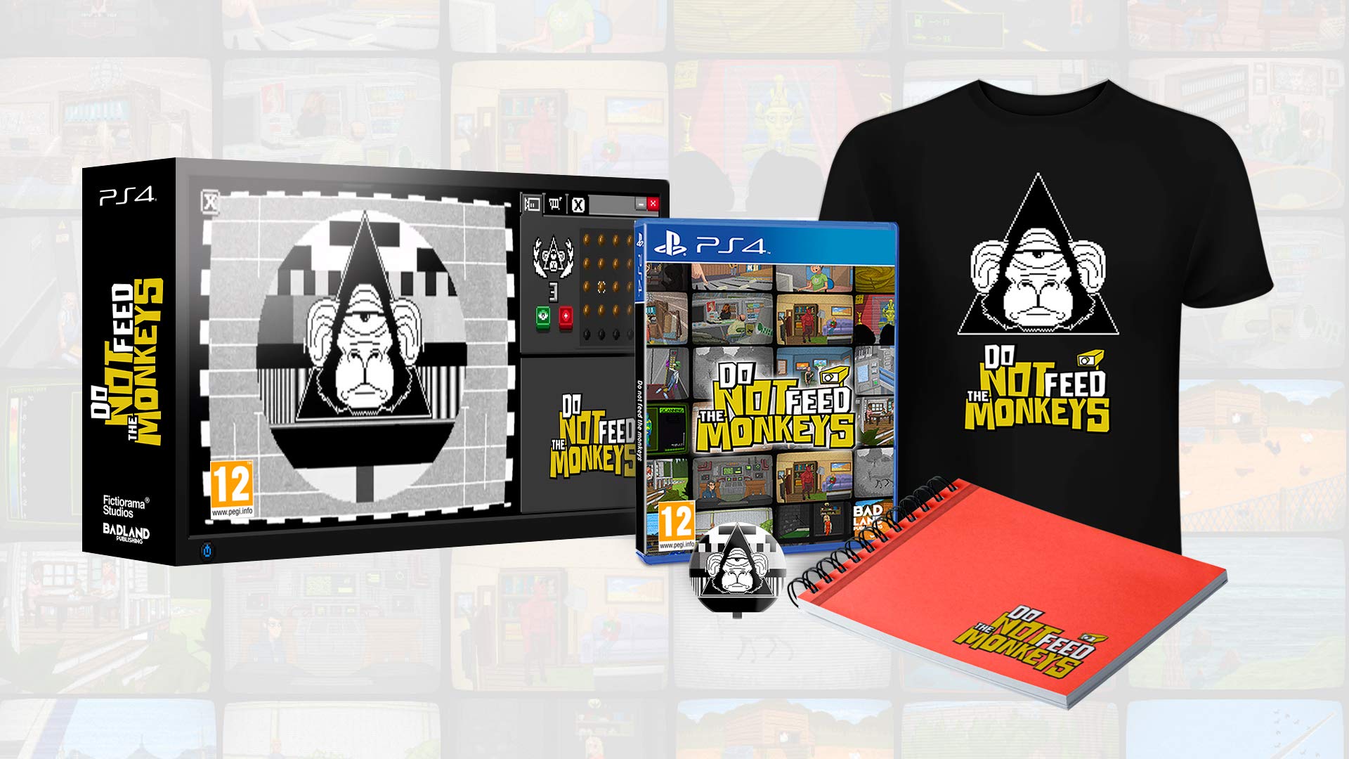 Playstation 4 Do not Feed the Monkeys PlayStation 4