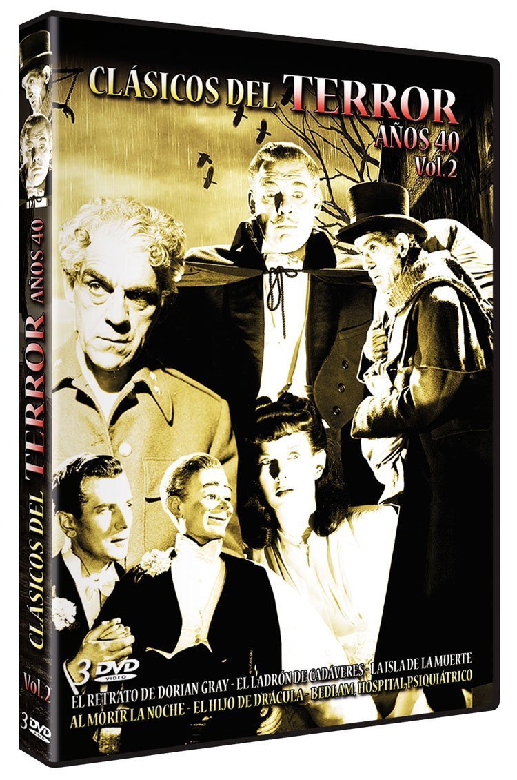 The Picture of Dorian Gray + The Body Snatcher + Isle of the Dead + Dead of Night + Son of Dracula + Bedlam (CLASICOS DEL TERRO Movies