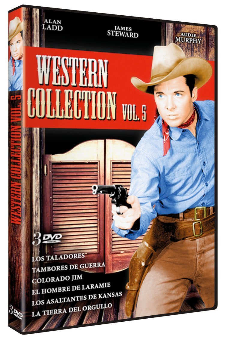 Guns of the Timberland/Drum Beat/The Naked Spur/The Man from Laramie/Kansas Raiders/Walk the Proud Land (WESTERN COLLECTION VOL. Movies