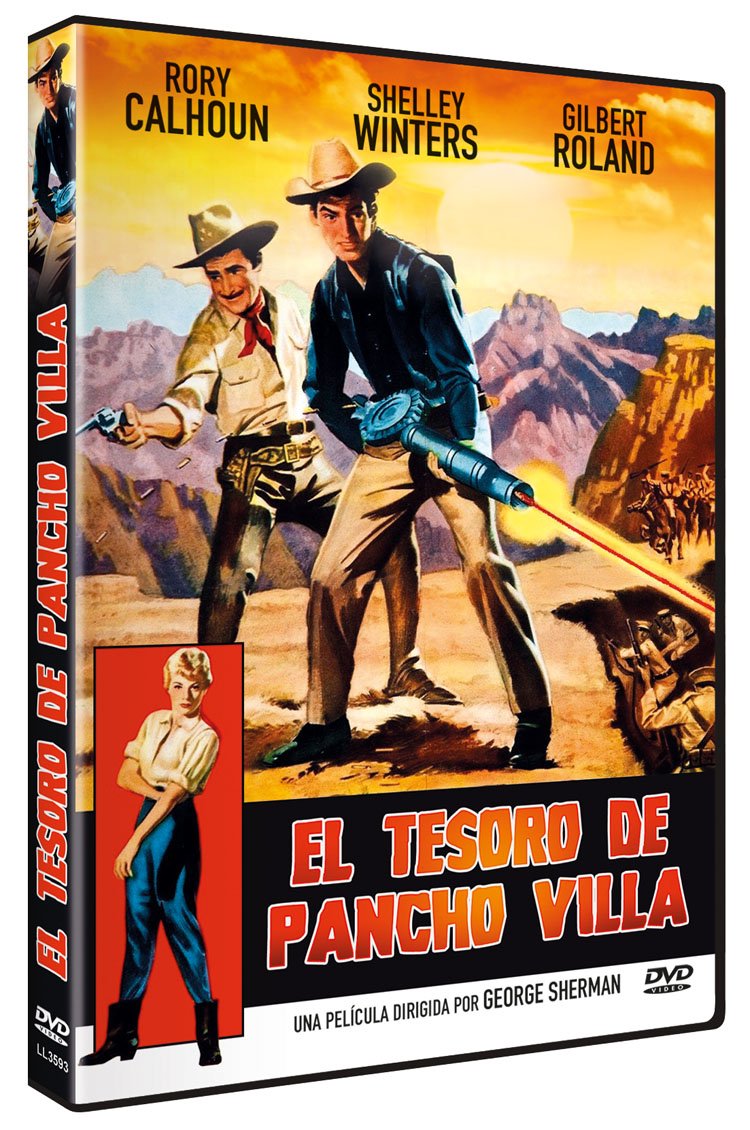 The Treasure of Pancho Villa (1955) - Region Free PAL Import, plays in English without subtitles dvd