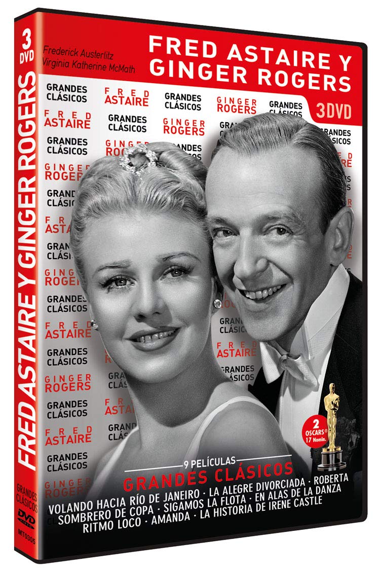 Colección Grandes Clásicos: Fred Astaire y Ginger Rogers (Volanda Hacia Río de Janeiro/La Alegre Divorciada/Roberta/Sombrero de Copa/Sigamos la Flota/en Alas de la Danza/y más) Movies