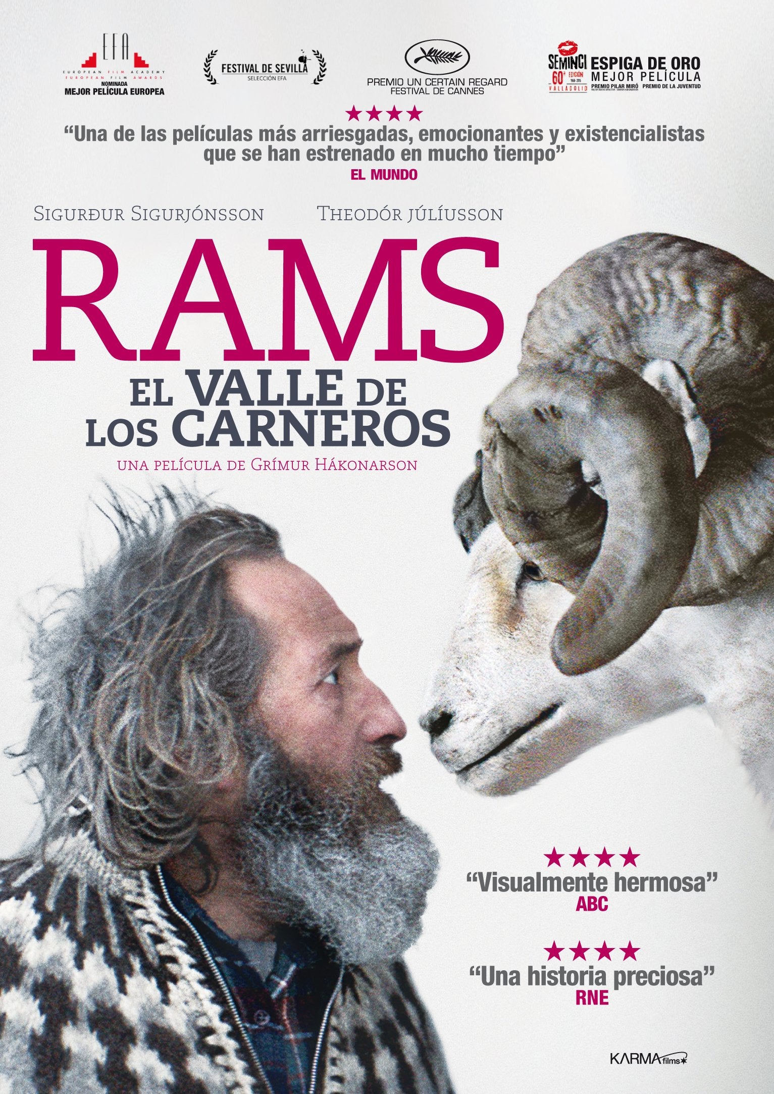 Hrútar (Rams) (RAMS,- EL VALLE DE LOS CARNEROS, Spanien Import, siehe Details für Sprachen) Films
