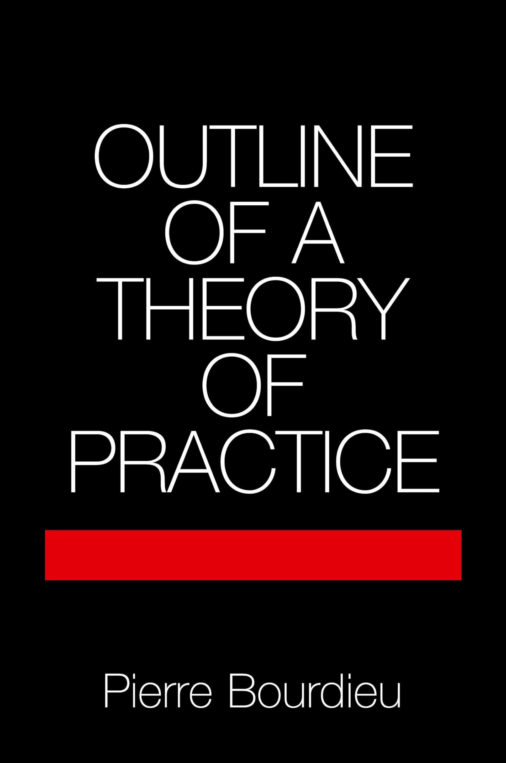 Outline of a Theory of Practice (Cambridge Studies in Social and Cultural Anthropology 16) Law