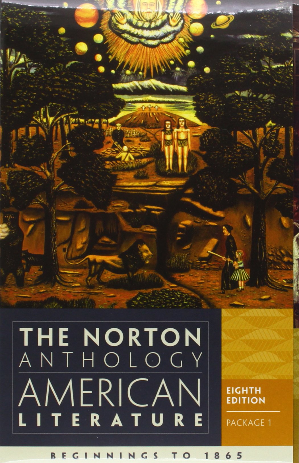 The Norton Anthology of American Literature (Package 1).Vol.A & B: Beginnings to 1865 Contemporary literature
