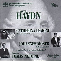 Violoncelle en Do 1-Concerto pour Piano en Ré Maj. -Symphonie N°49 'la Passion' cd