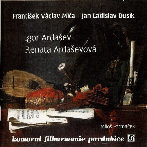 Mica/Dussek: Symphonie and Double Piano Concerto cd