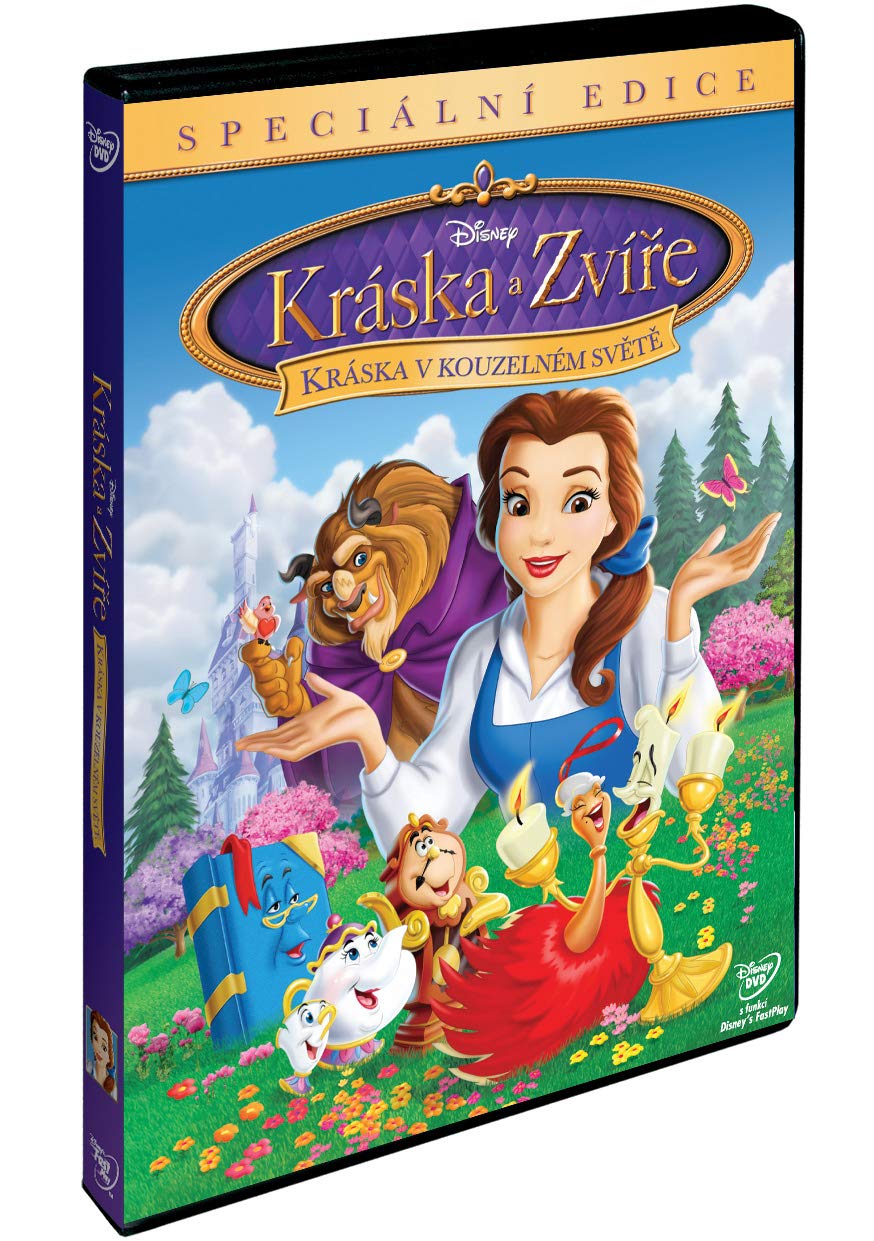Kraska a zvire: Kraska v kouzelnem svete DVD / Beauty and the Beast: Belle's Magical World (tschechische version) Movies