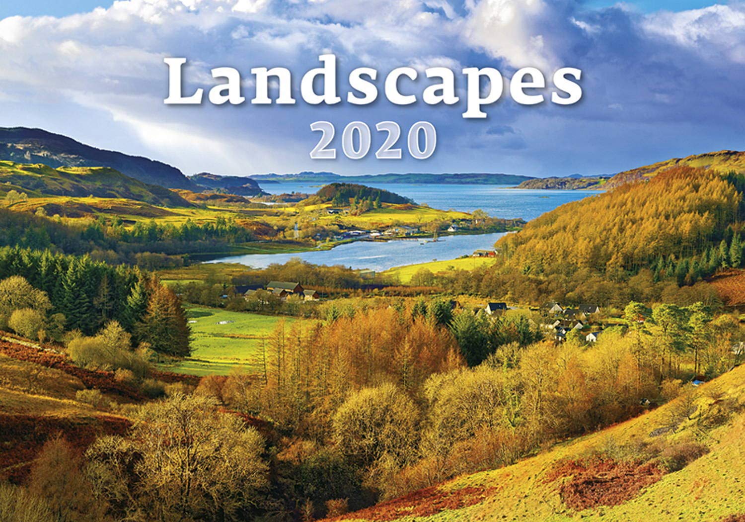 Landscapes Calendar - Calendars 2019 - 2020 Wall Calendar - Photo Calendar - 12 Month Calendar by Helma (Multilingual Edition) Books