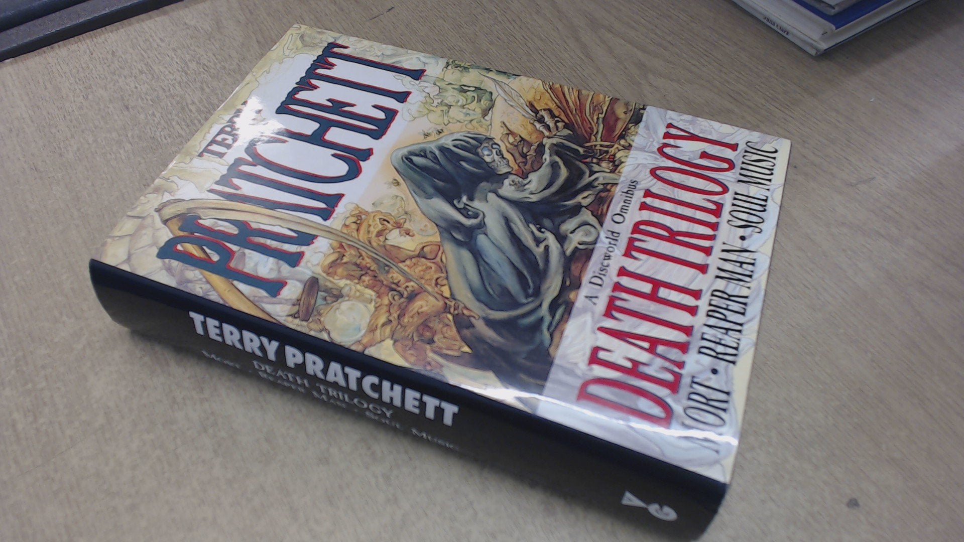 Death Trilogy!: "Mort", "Reaper Man", "Soul Music" Fantasy & Sci-Fi