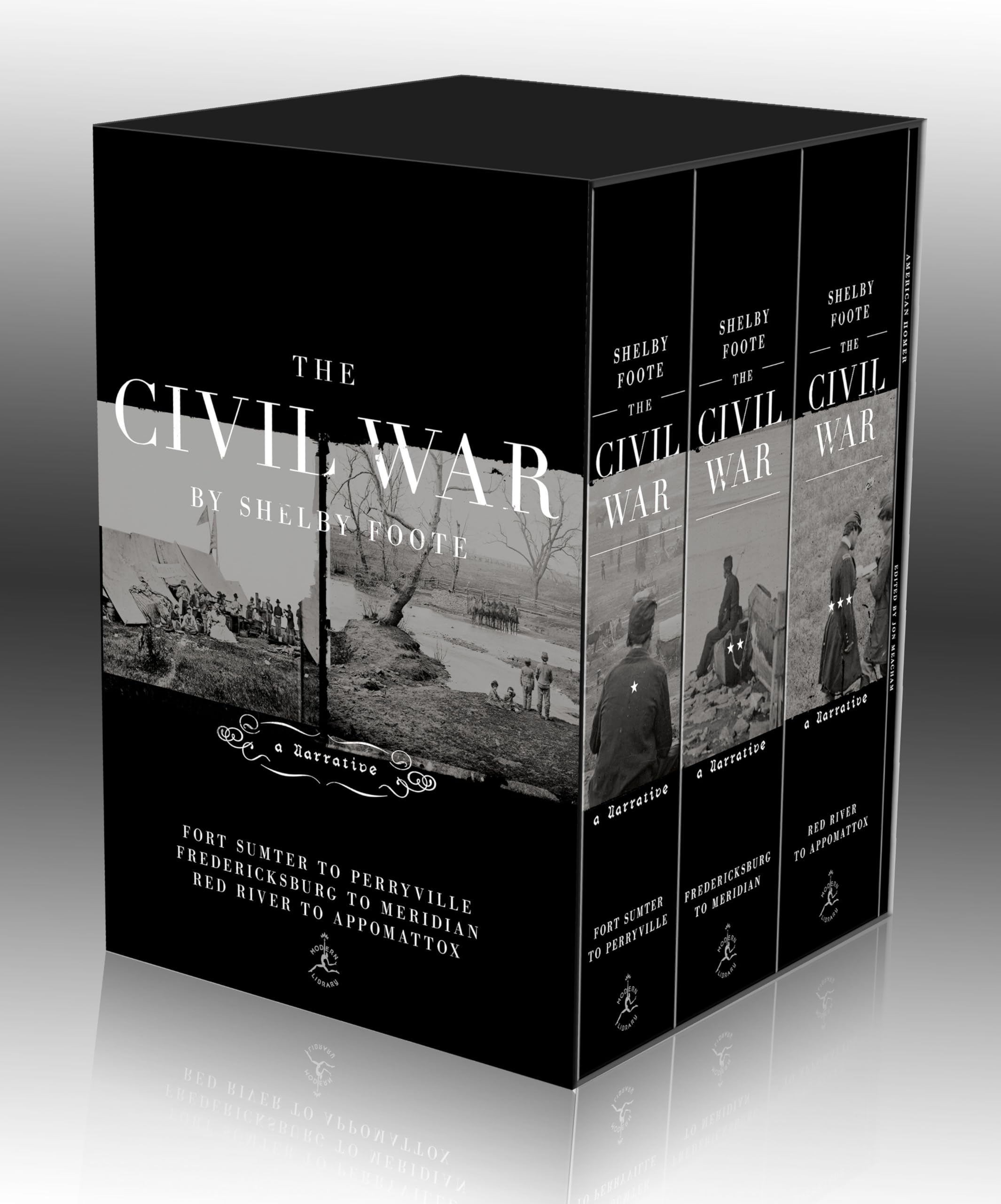 The Civil War Trilogy Box Set: With American Homer: Reflections on Shelby Foote and His Classic The Civil War: A Narrative (Modern Library) Memories