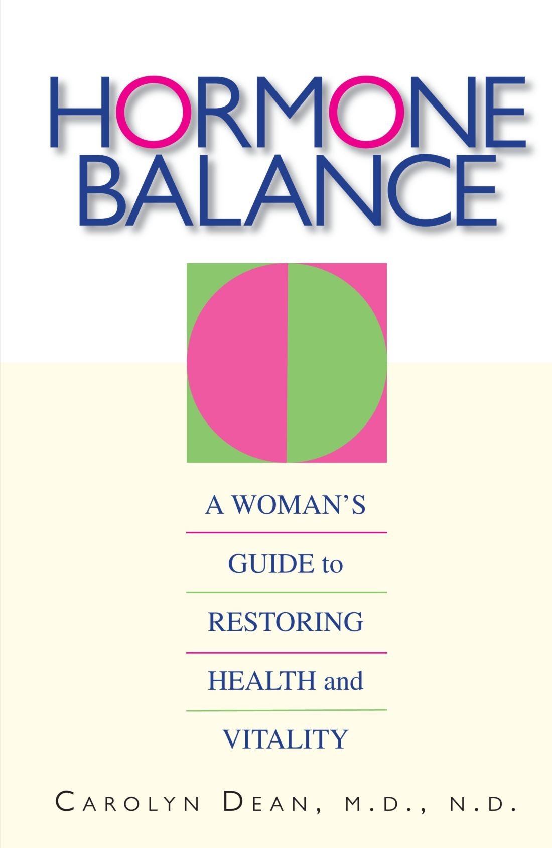 Hormone Balance: A Woman's Guide to Restoring Health and Vitality Health, Nutrition & Fitness