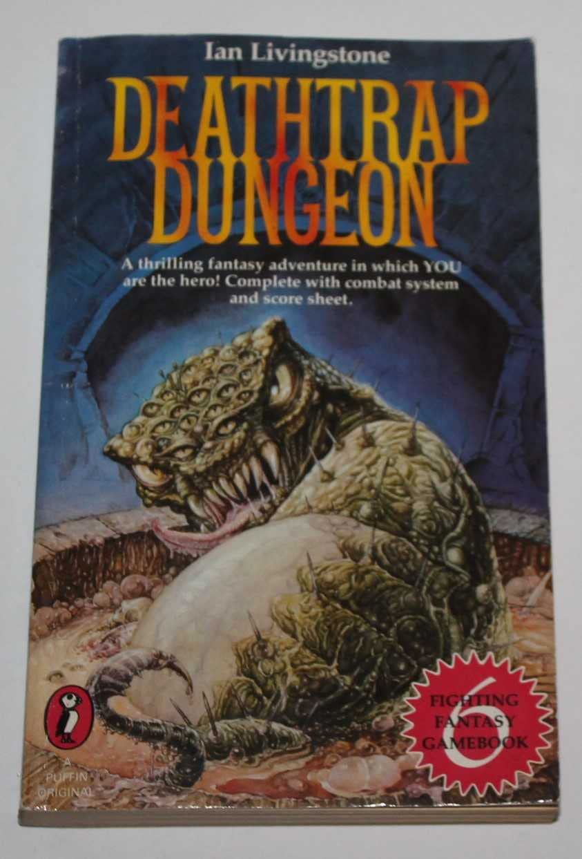 Deathtrap Dungeon: Fighting Fantasy Gamebook 6 (Puffin Adventure Gamebooks) Tiptoi & Games