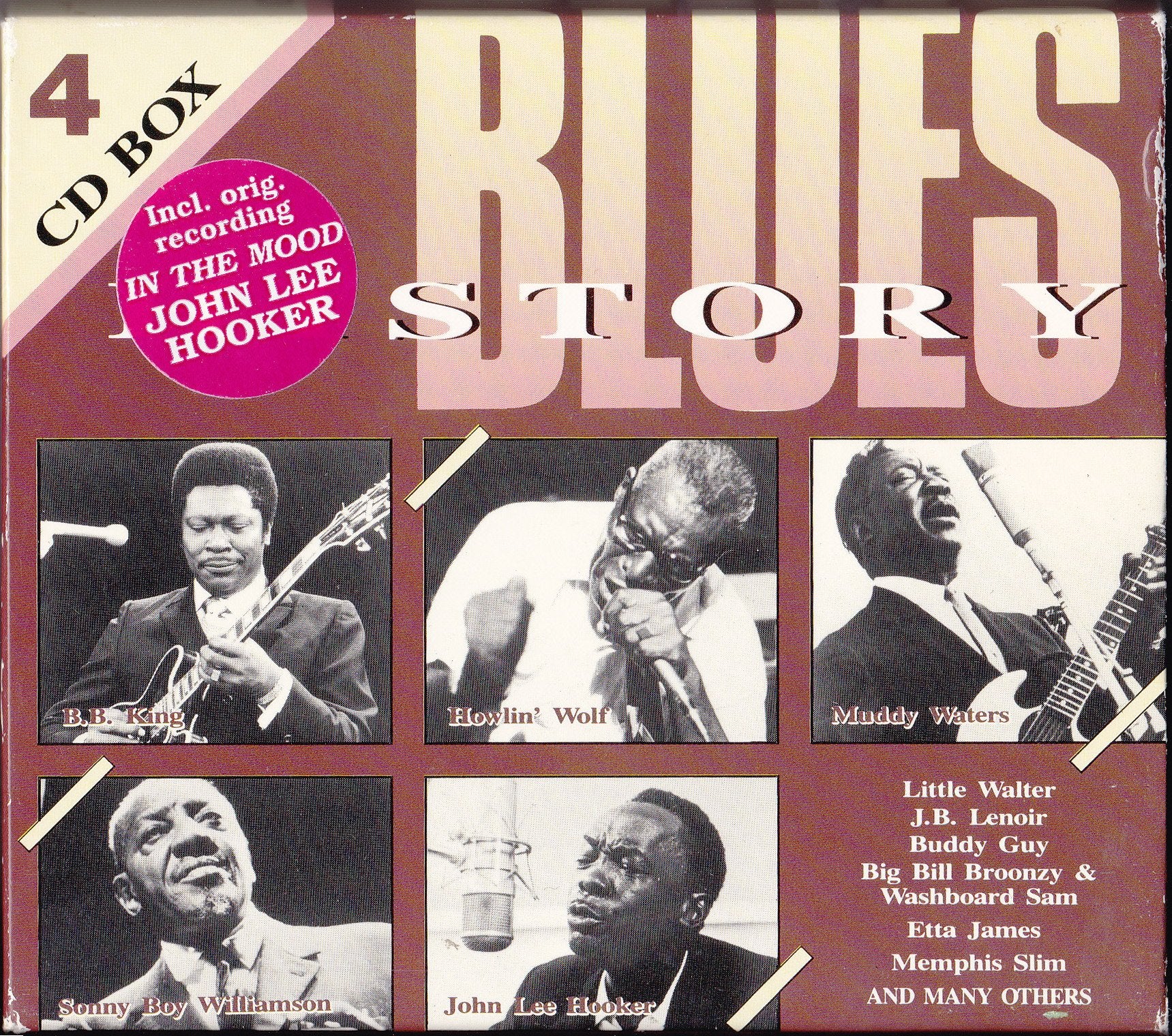 Muddy Waters, John Lee Hooker, Little Walter, Elmore James, Howlin' Wolf.. Blues