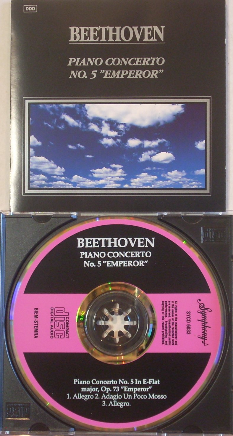 Unknown Artist - Beethoven Piano Concerto No5. Music