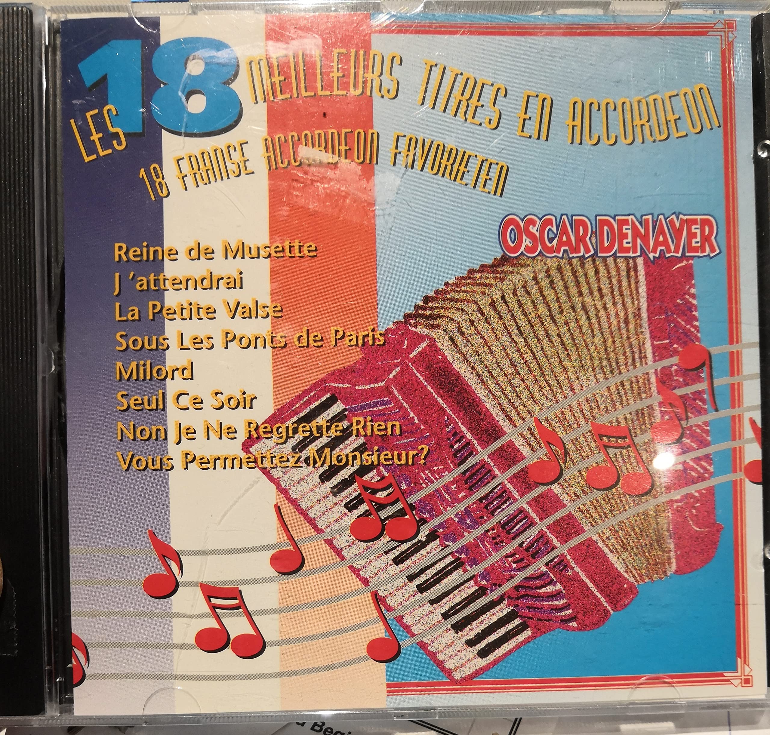 Les 18 meilleurs titres en accordéon - 18 franse accordeon favorieten Music