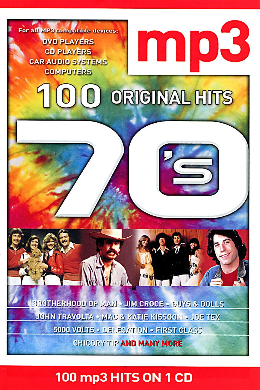 100 MP3-Hits of the 70's Posters