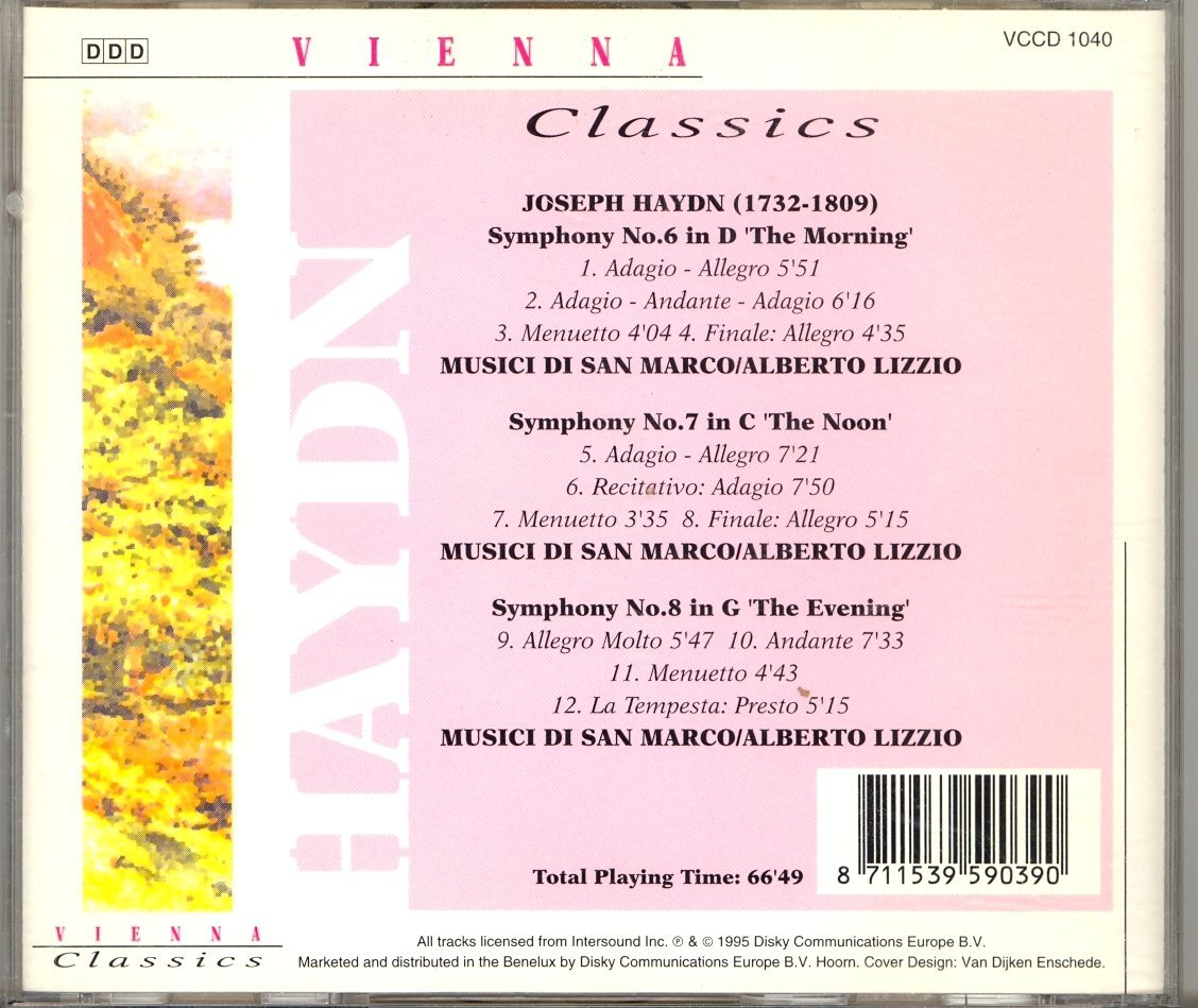 Haydn: Sinfonien 6, 7 und 8 Classical