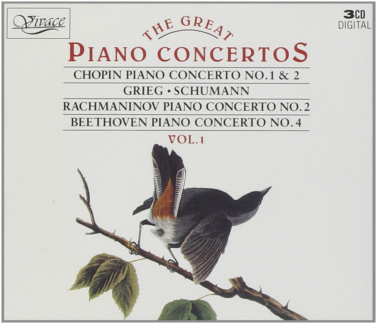 The great Piano Concertos Chopin Classical