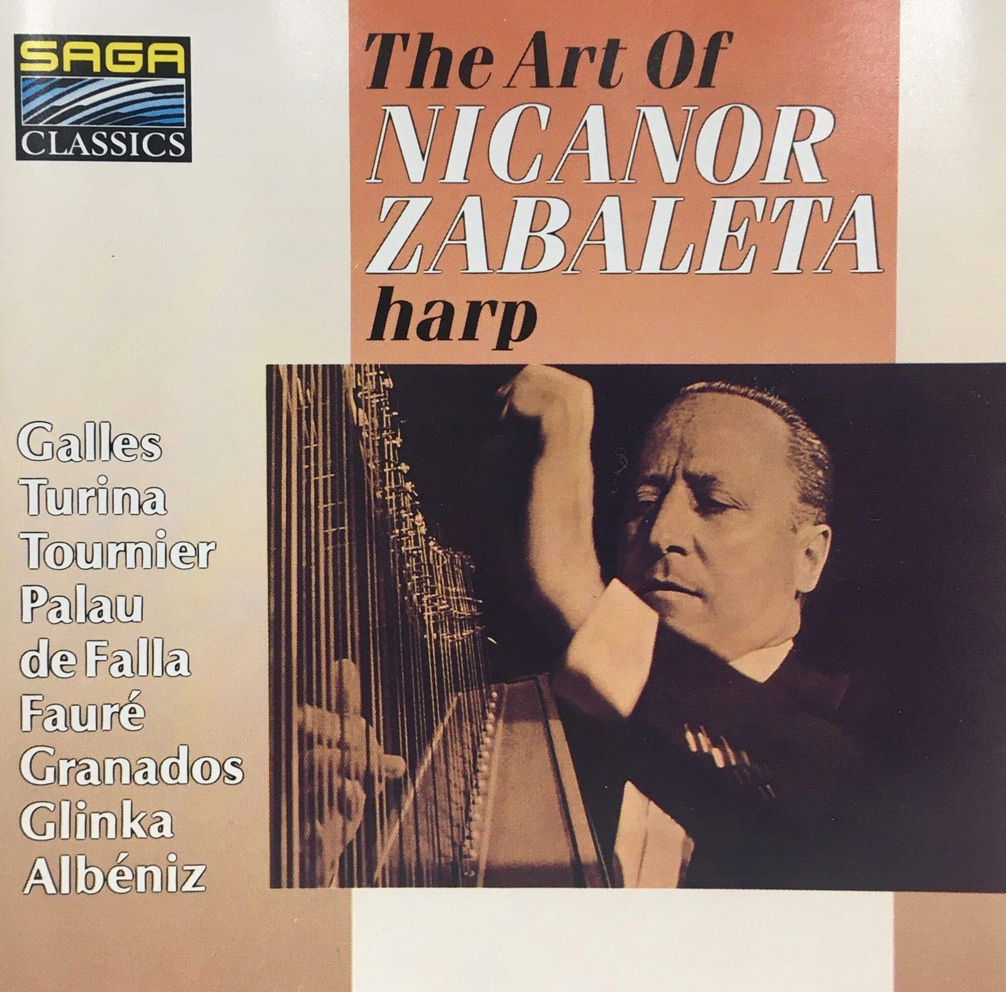 The Artistry of Nicanor Zabaleta, Harp Music