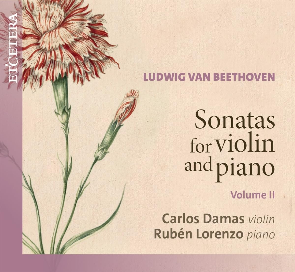 Sonatas for Violin and Piano Volume 2 cd