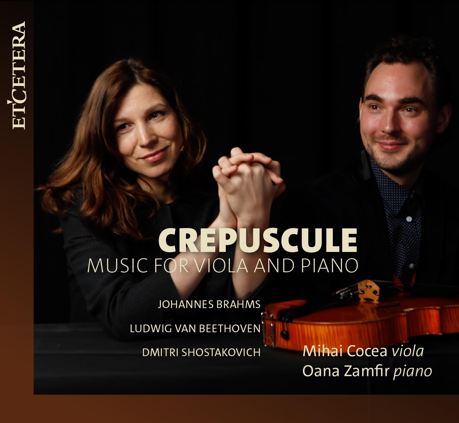 Crepuscule - Music for viola and piano cd