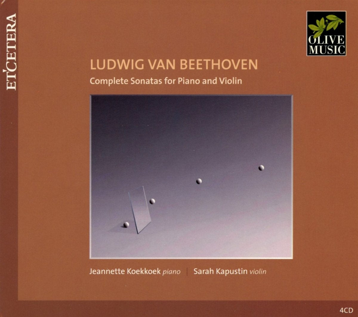 Complete Sonata for Violin and Piano cd
