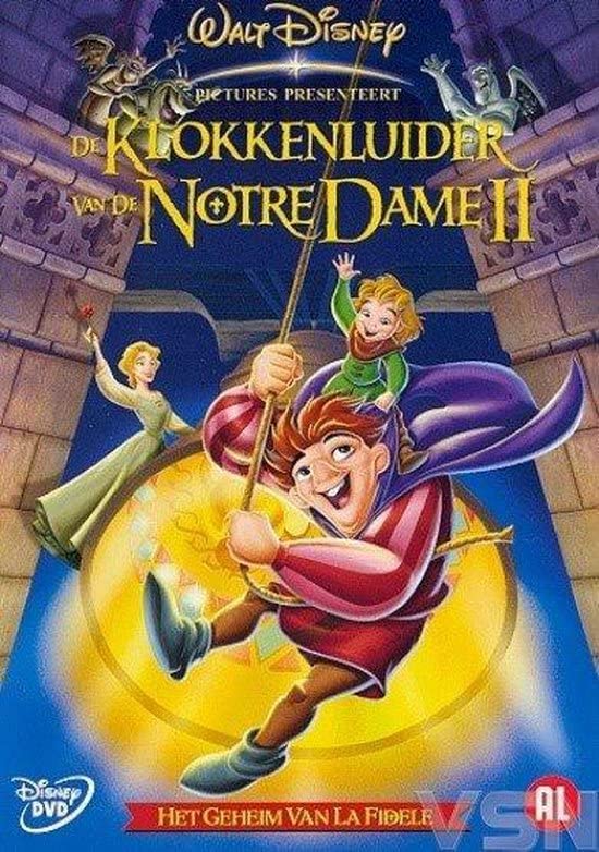 STUDIO CANAL - KLOKKENLUIDER VAN DE NOTRE-DAME II, DE (1 DVD) Films