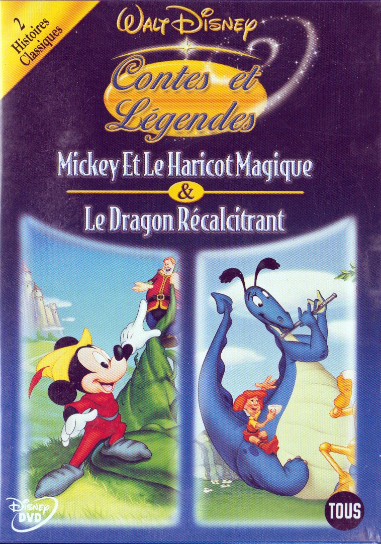 Contes et légendes : Mickey et le haricot magique / Le dragon récalcitrant dvd