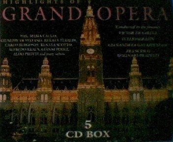 Highlights of Grand Opera - 5 CD Box Music