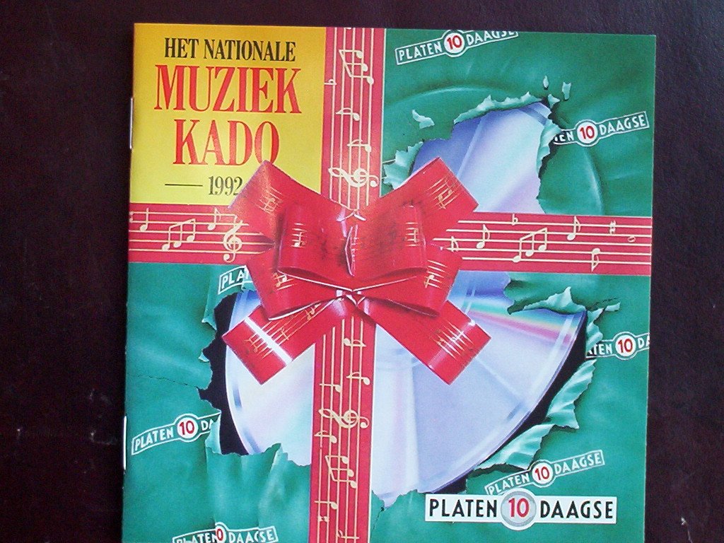 Various - Het Nationale Muziekkado 1992 - Stichting CPG - CPG 1992002, Stichting CPG - 1992 002 Music