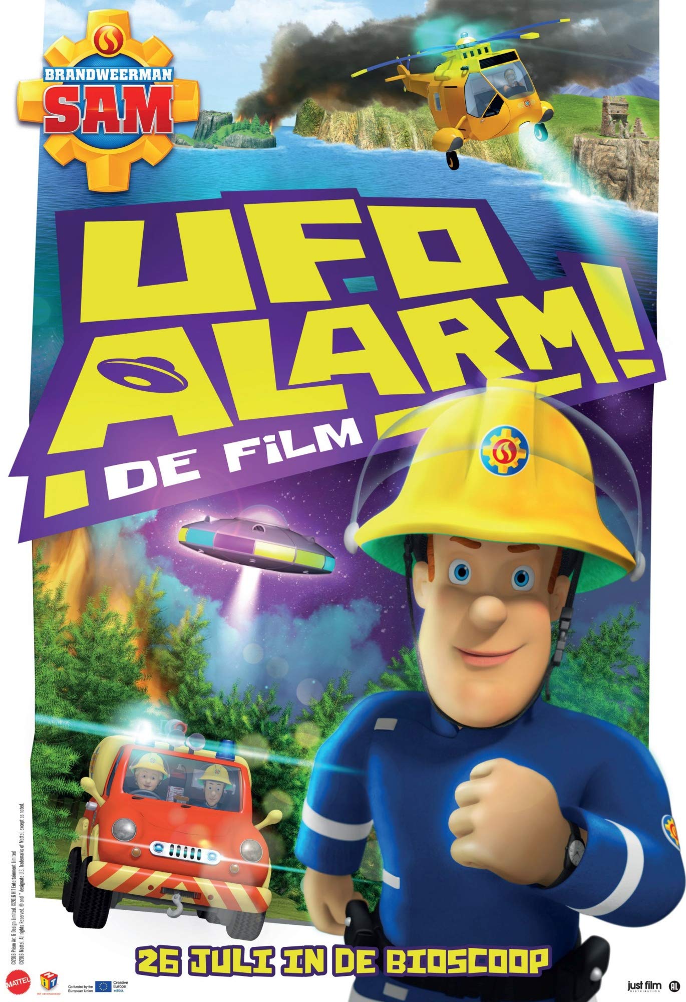 Brandweerman Sam-de Film UFO Alar dvd