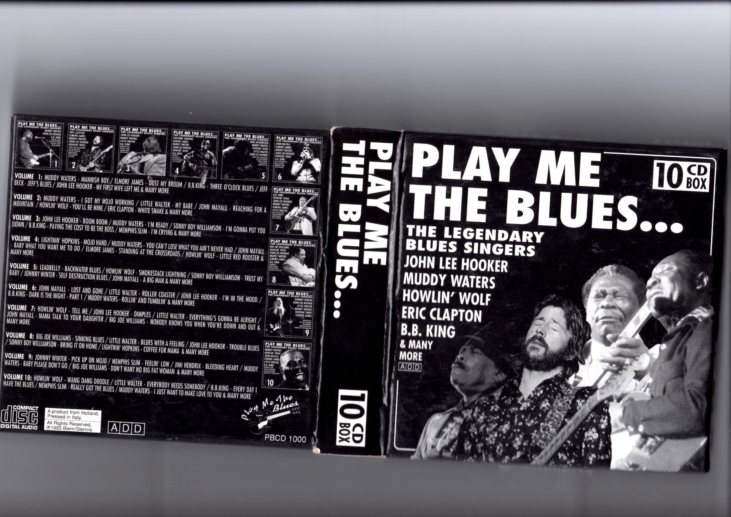 Product Image: Play ME The Blues (10 CD BOX) (10CD)