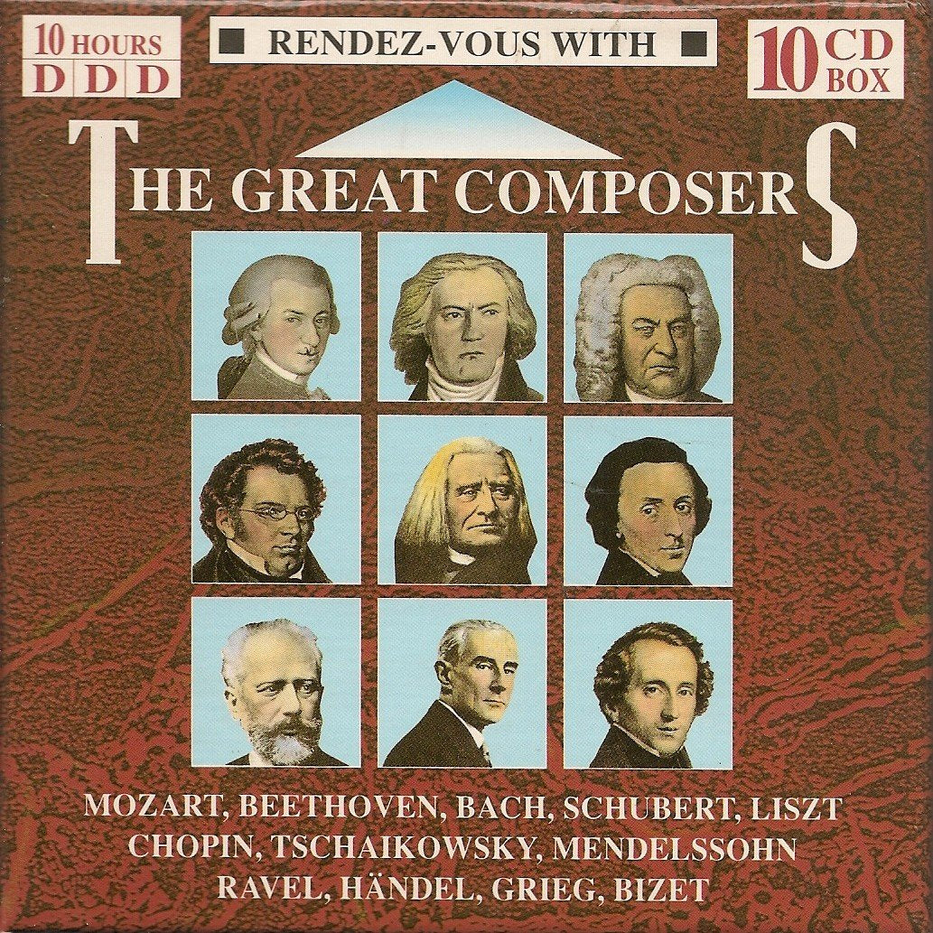 The Great Composers-Die Großen Komponisten (10 CDs) Music