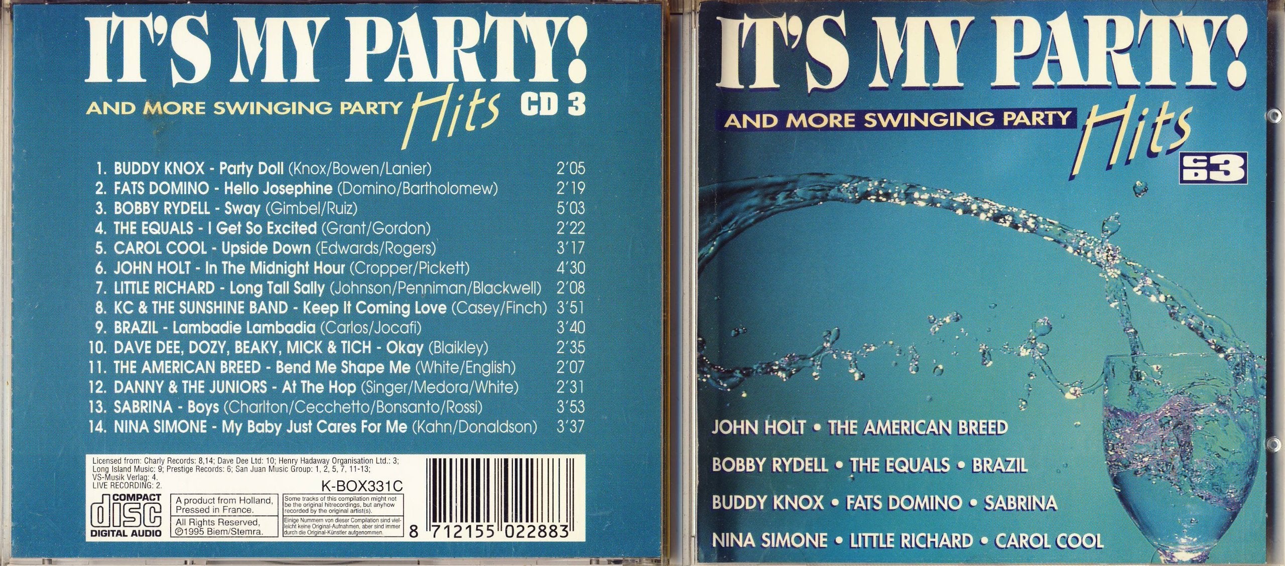 IT`S My Party! And more Swinging Party Hits CD 3 Music