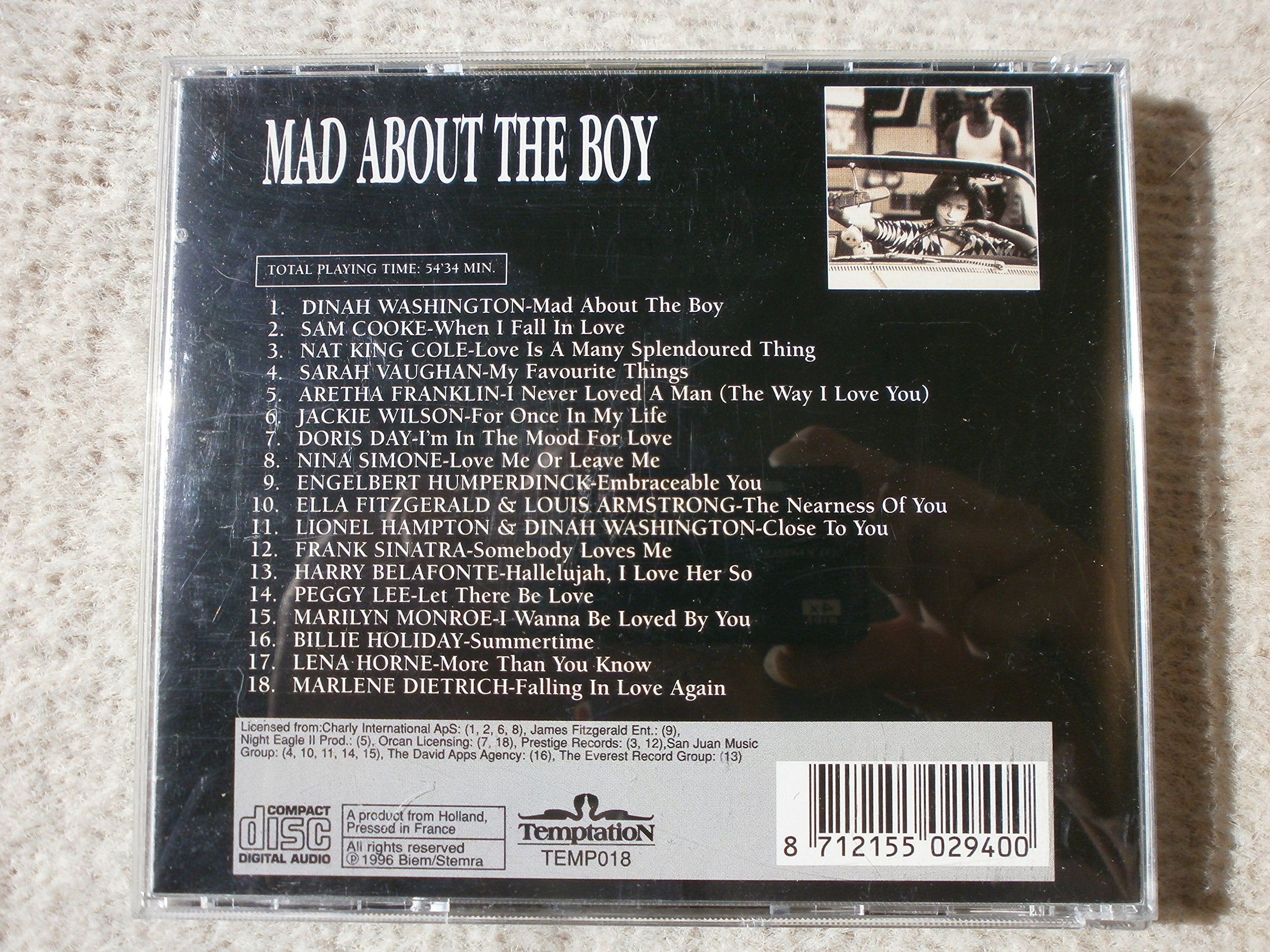 Mad About the Boy Pop