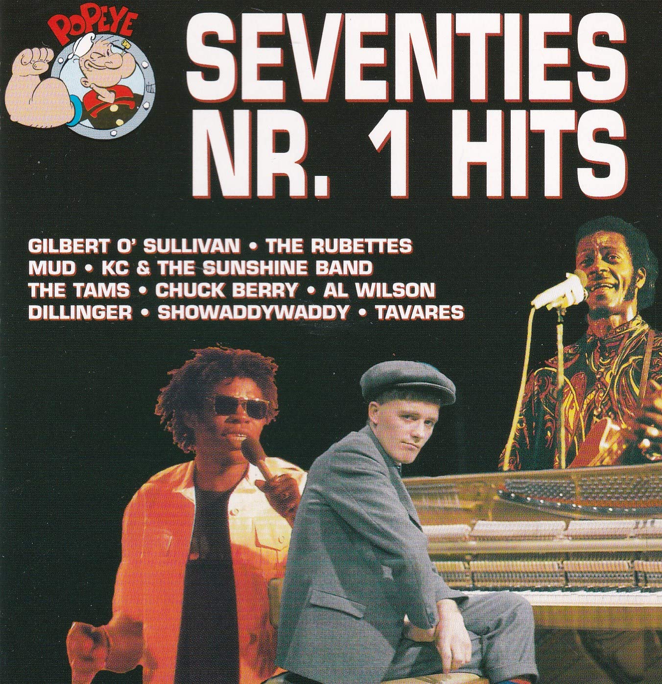 Gilbert O'Sullivan, Rubettes, Mud, KC & The Sunshine Band, Chuck Berry.. Pop