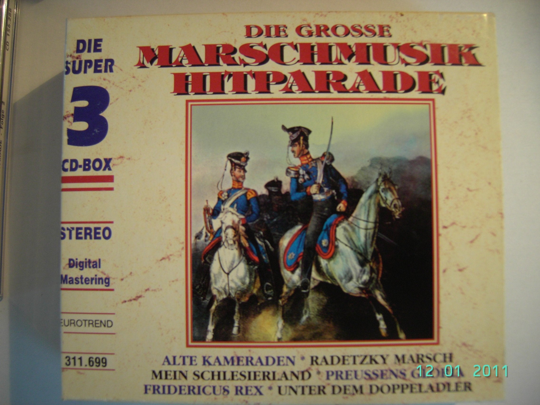 Die große Marschmusik-Hitparade (3er Box) Music