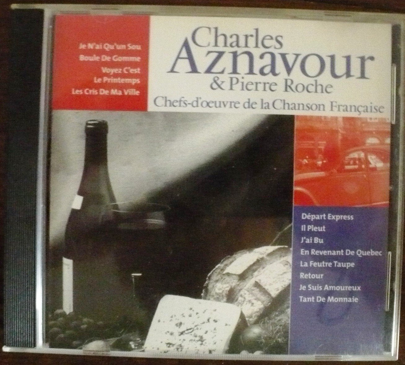 Les chefs d'oeuvres de la chanson française cd