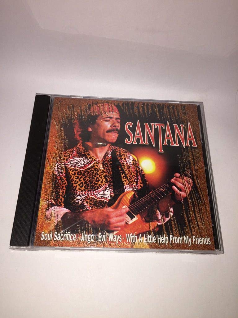 Santana, 1 Audio-CD: Soul Sacrifice, Jingo, Evil Ways, With A Little Help From My Friends u. a. Books