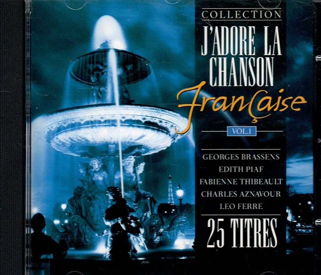 J'adore La Chanson Française Vol. 1 cd