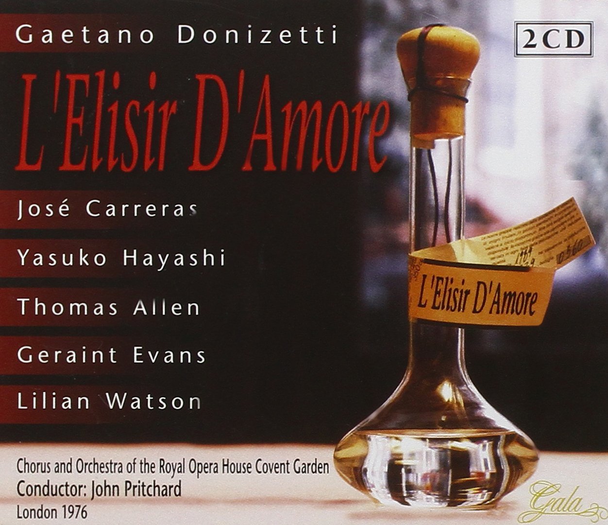 L'Elisir d'Amore (Ga,London 1976) Classical