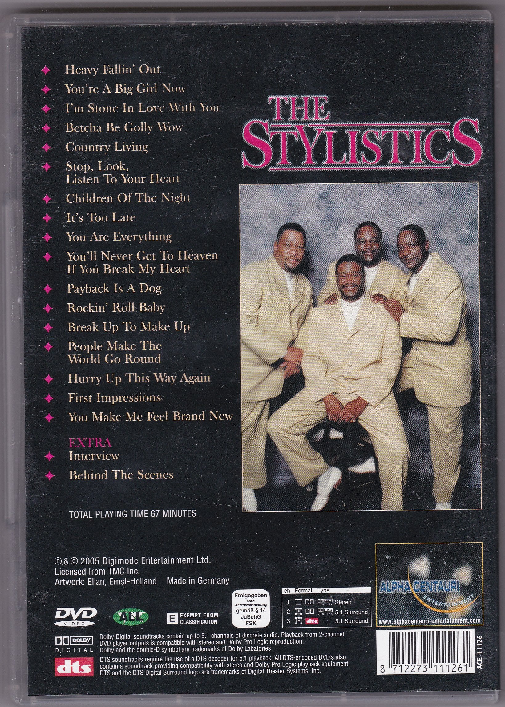 The Stylistics - In Concert 2005 Music
