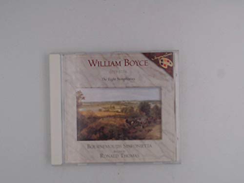 1-CD WILLIAM BOYCE - THE EIGHT SYMPHONIES - BOURNEMOUTH SINFONIETTA / RONALD THOMAS (SCHIJFJE IS UITSTEKEND, 1 KLEINE NOTITIE IN BOOKLET MET POTLOOD) Music
