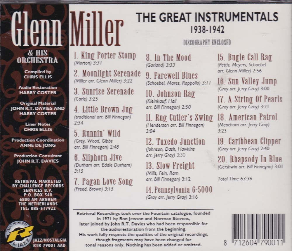 Great Instrumentals 1938-1942 Pop