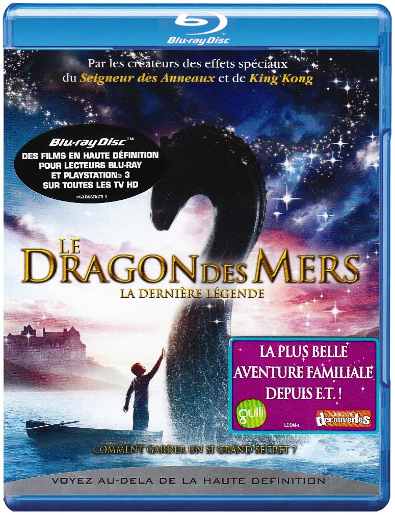 Unbekannt Blu Ray - Le Dragon des Mers/Wasserpferd dvd